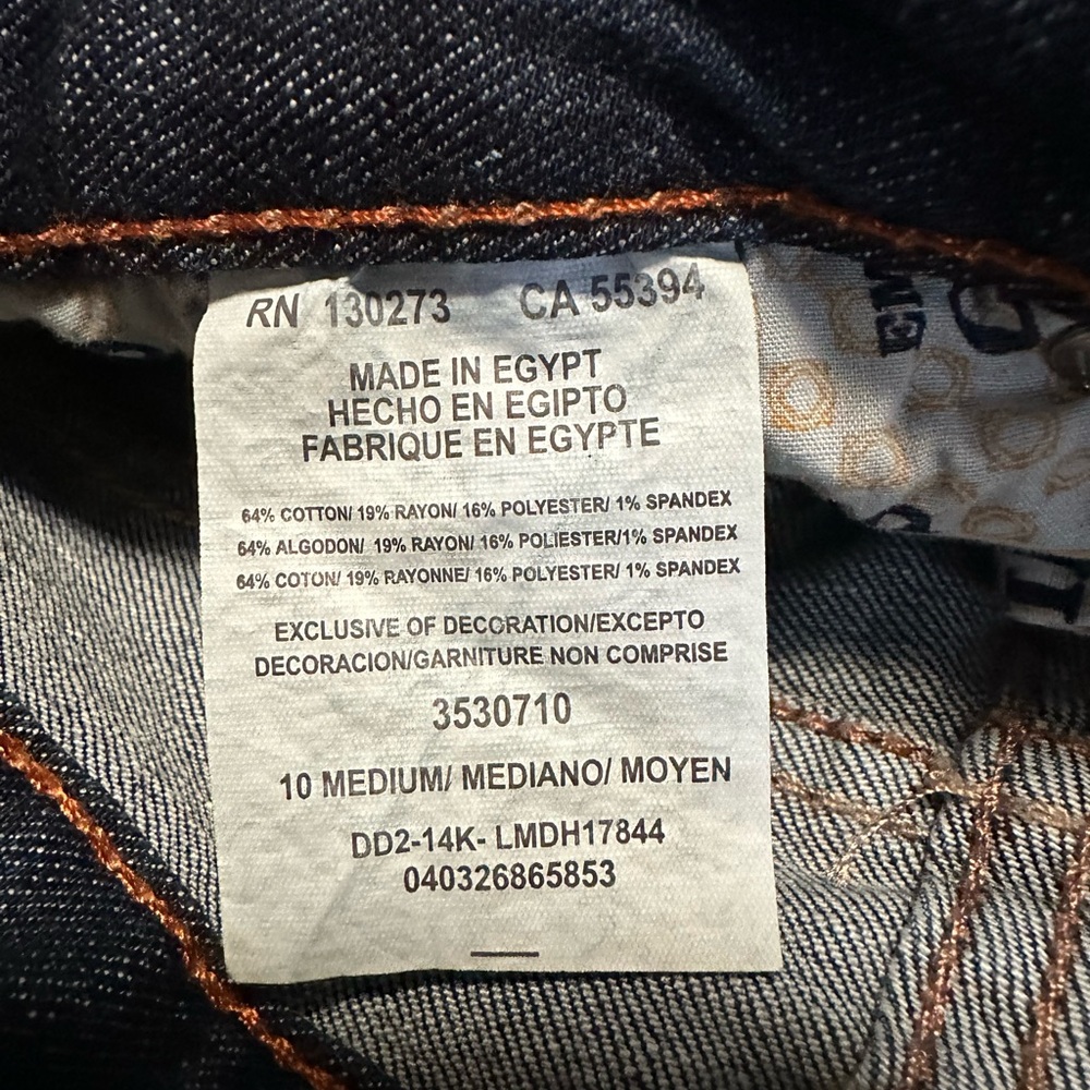 LIKE NEW Lee curvy fit boot cut jeans size 10 - Picture 4 of 5